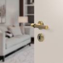 Dørhåndtak Helix 200 - Antikk Brons