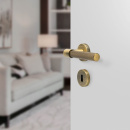 Dørhåndtak Helix 200 - Antikk Brons