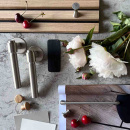 Dørhåndtak Helix 200 Plain - Rustfritt Stål Finish