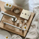 Dørhåndtak Helix 200 Plain - Rustfritt Stål Finish