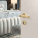 Dørhåndtak Helix 200 Stripe - Messing