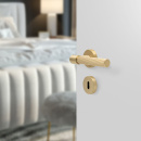 Dørhåndtak Helix 200 Stripe - Messing