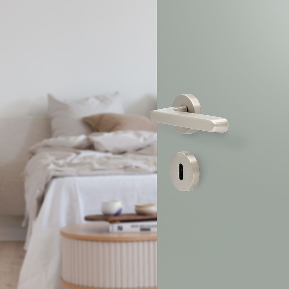 Dørhåndtak Tavira - Rustfritt Stål Finish | Beslagonline.no