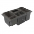 Kildesortering - Cube Basic Eco - Mørkegrå