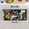 Kildesorteringssett - Cube Compact Eco - Mørkegrå