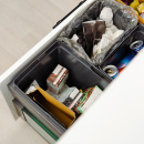 Kildesorteringssett - Cube Compact Eco - Mørkegrå