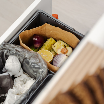 Kildesorteringssett - Cube Compact Eco - Mørkegrå