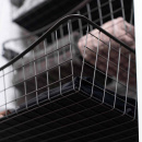 Trådkurv - 150 - Mørkegrå