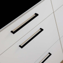 Håndtak 0143  - Matt Sort