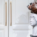 Håndtak Helix/Bakplate - Messing