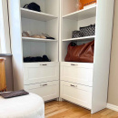 Håndtak 1353 - Forniklet/Brun Lær Innpakke