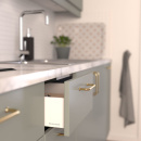 Håndtak 1353 - Polert Messing