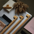 Håndtak Arpa - Børstet Messing