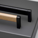 Håndtak Crossing - Sort/Sort