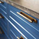 Håndtak Manor/Bakplate - Antikk Messing