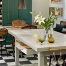 Håndtak Manor/Bakplate - Gull