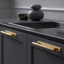 Håndtak Manor/Bakplate - Gull