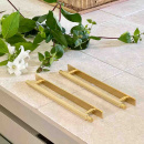 Håndtak Manor/Bakplate - Gull