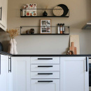 Håndtak Manor/Bakplate - Matt Sort