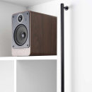 Håndtak Rille - Børstet Sort