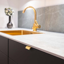 Profilhåndtak Side - Børstet Messing