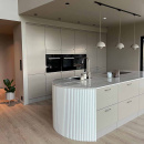 Håndtak Helix Stripe - Rustfritt Stål Finish