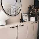 Håndtak Helix Stripe - Matt Sort