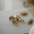 Knott Sture - Børstet Ubehandlet Messing