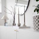 Knott Sture - Børstet Ubehandlet Messing