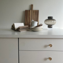 Knott Sture - Børstet Ubehandlet Messing