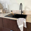 Profilhåndtak Vann - Matt Sort